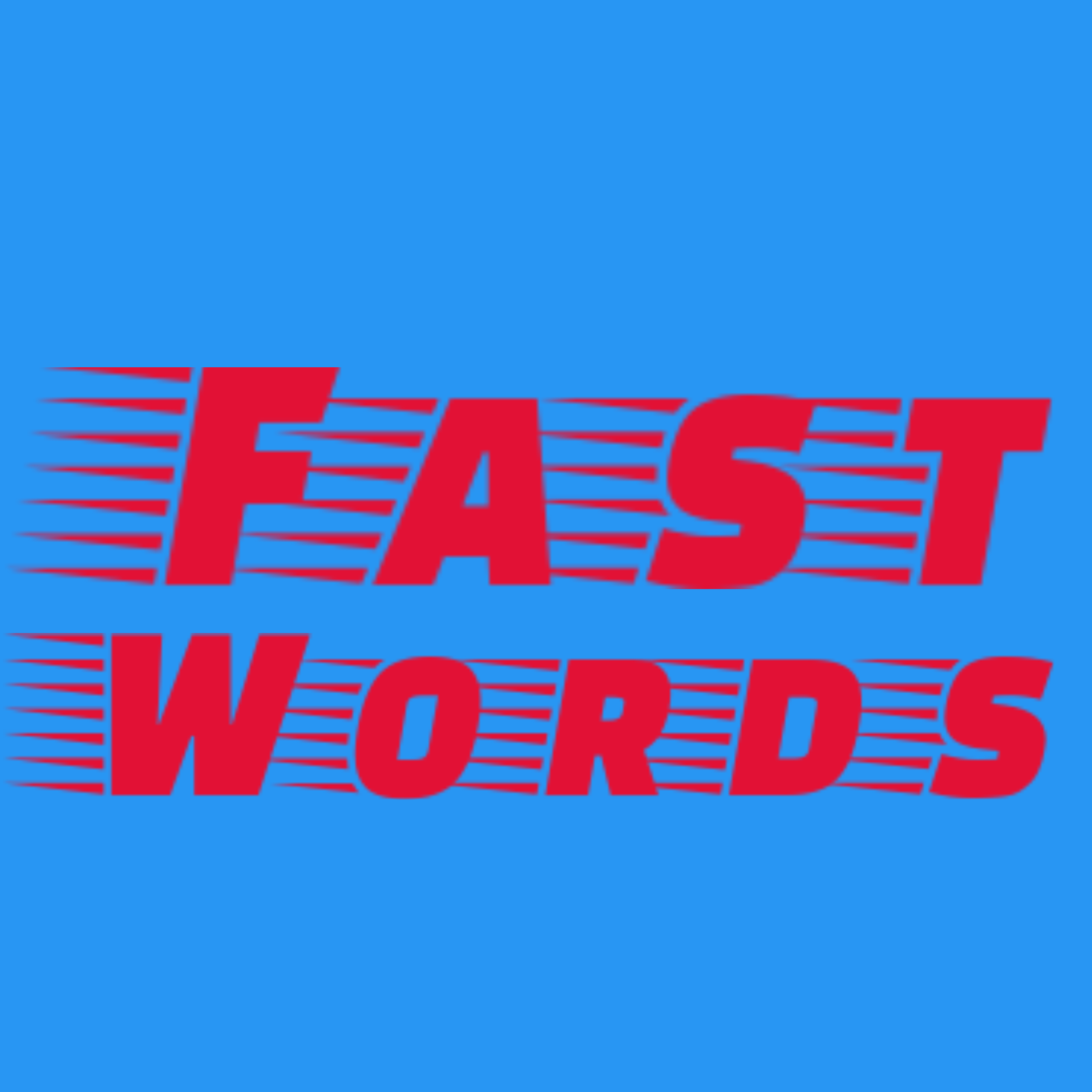 Fast words logo
