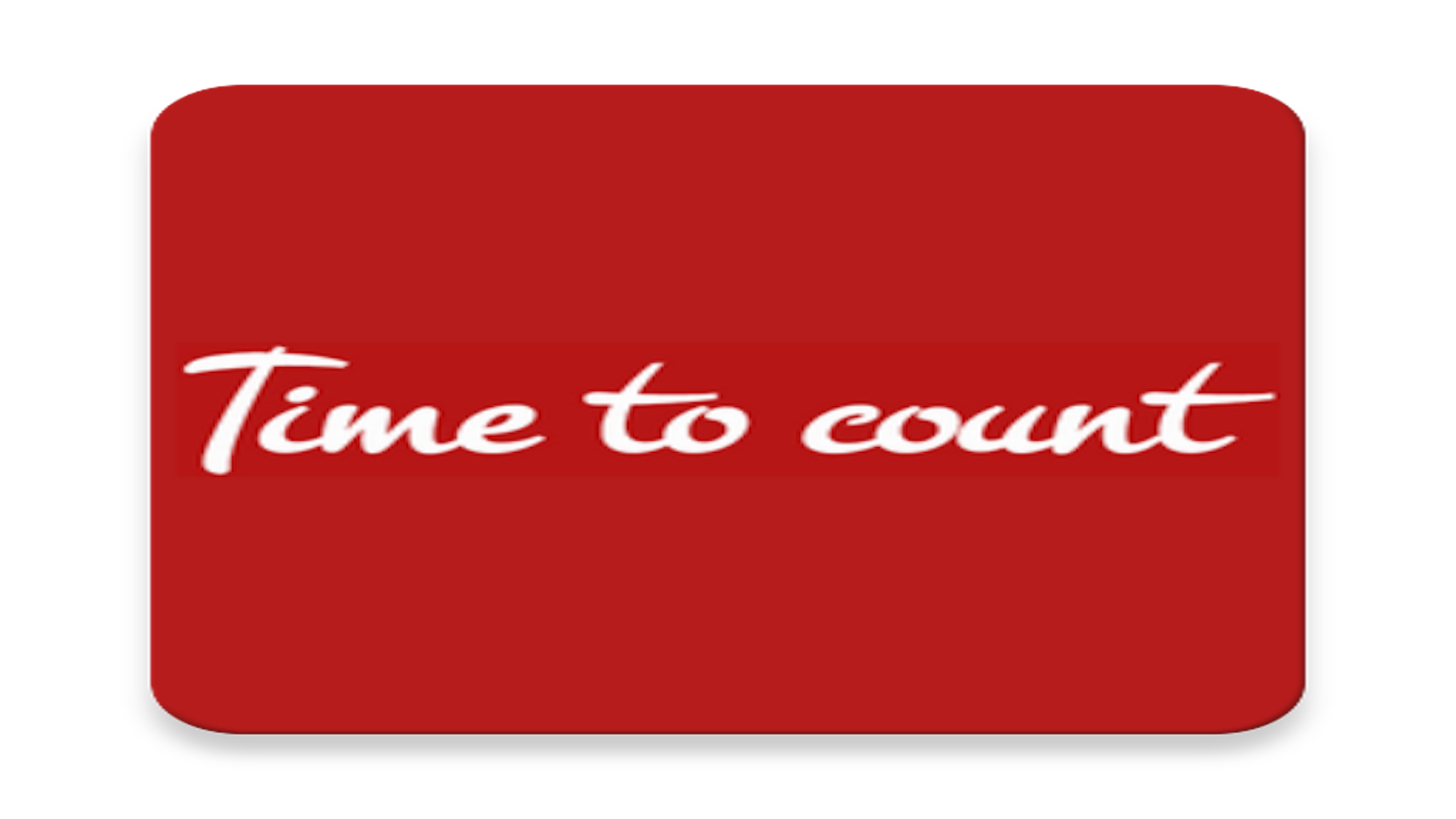 Time to count logo